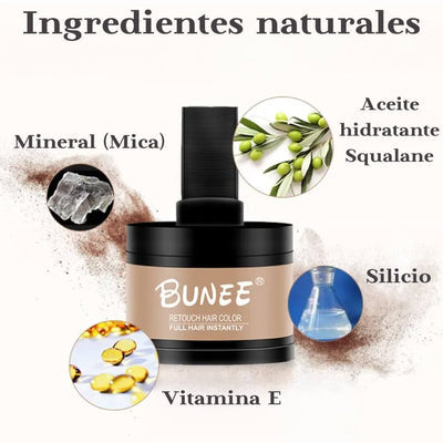 BUNEE HAIRLINE: ADIOS A LAS CANAS Y LAS RAICES VISIBLES