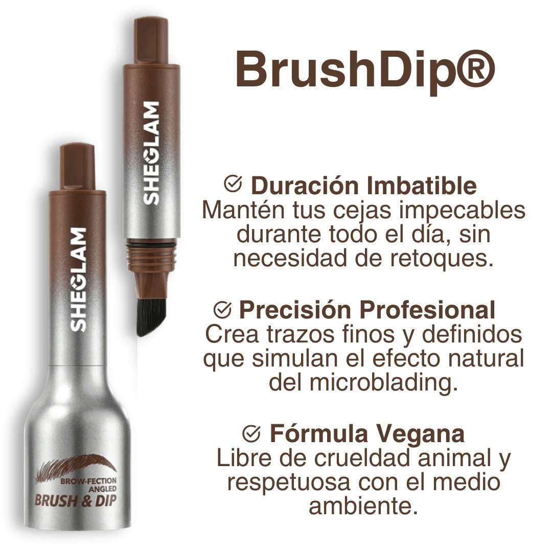 Blysh®: Cepillo para cejas a prueba de agua