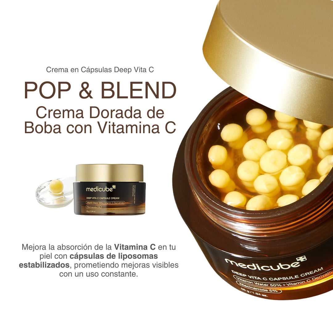 Dermacube®: Crema Antiacné con capsulas de Vitamina C