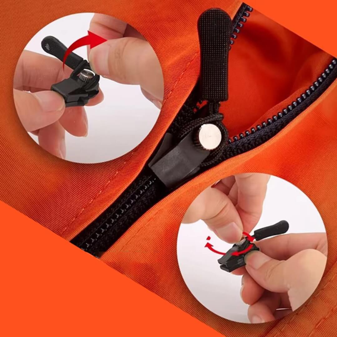 ZipFix™: Kit de Cierres Universales (Pack x6 Unidades)