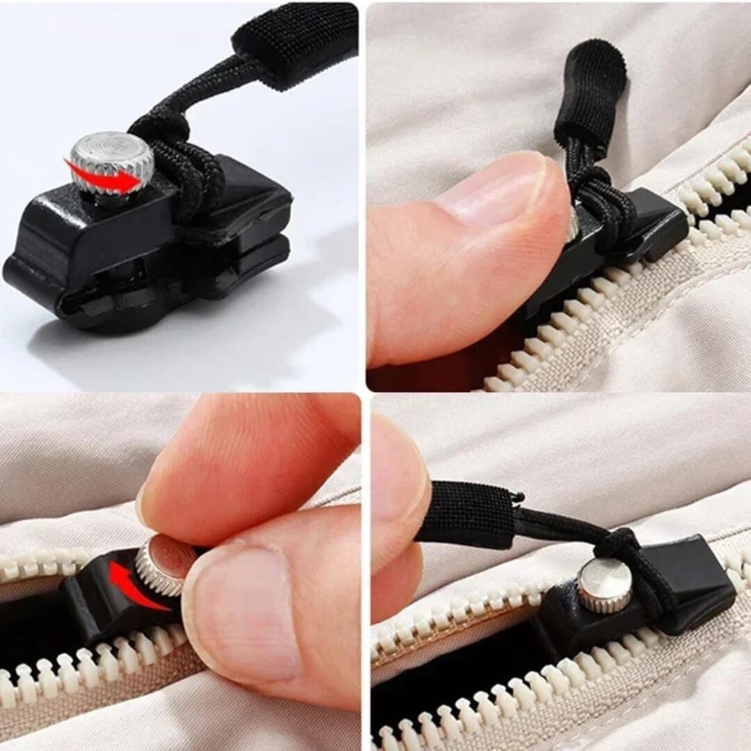 ZipFix™: Kit de Cierres Universales (Pack x6 Unidades)