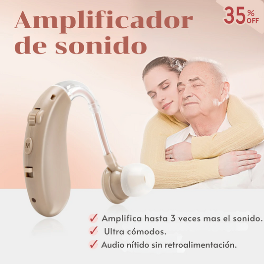 Amplificador de sonido l Audífono Ultra cómodo