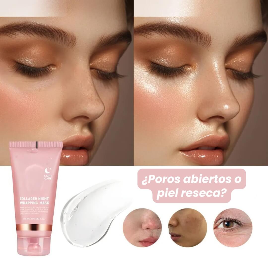Hoygi®: Mascarilla de Hidro colágeno Coreana + Brocha