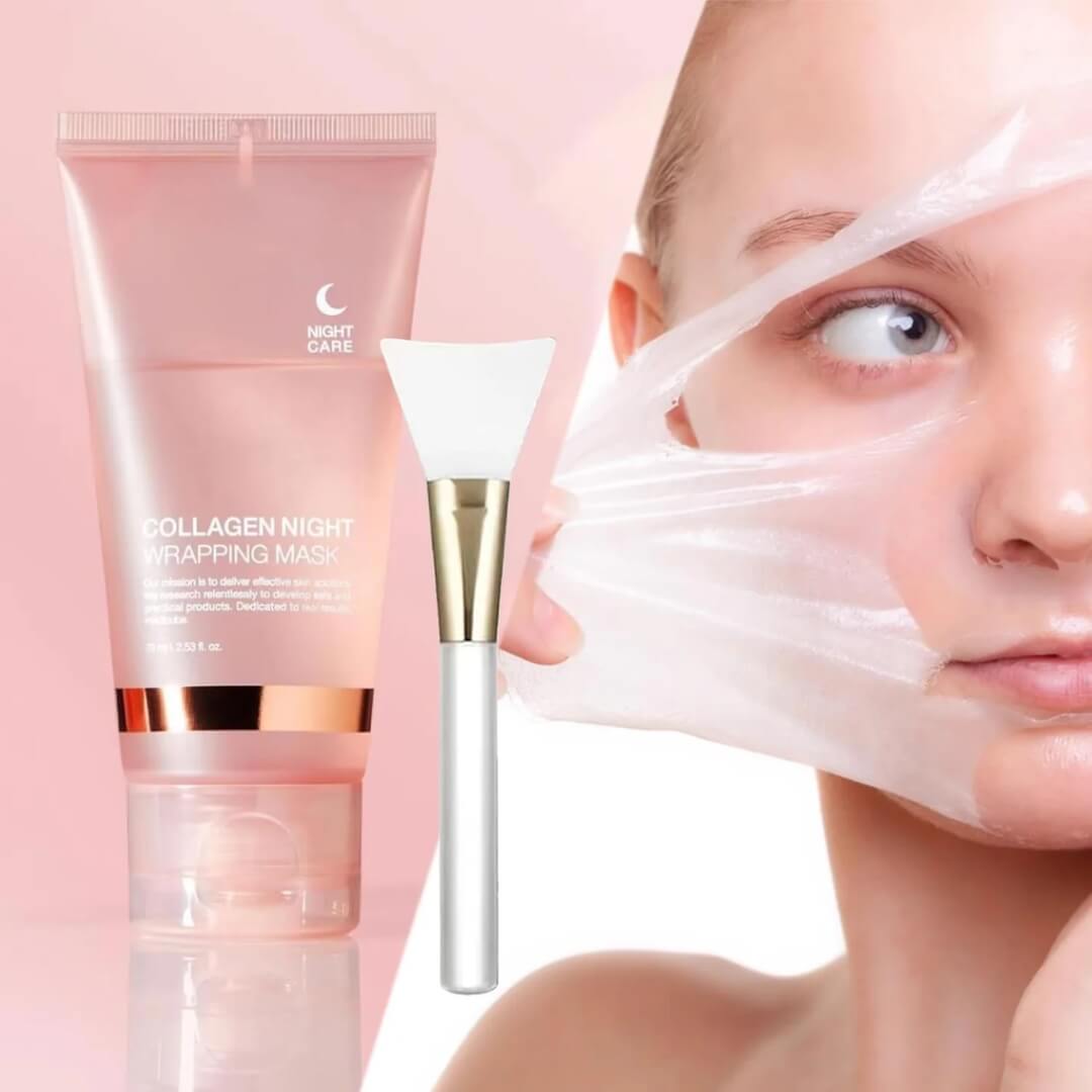 Hoygi®: Mascarilla de Hidro colágeno Coreana + Brocha – MundoBiz