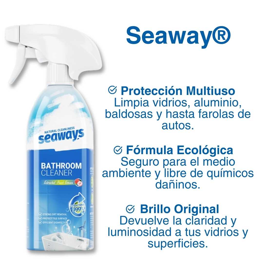 Seaway®: Desmanchador de Vidrios Ecológico