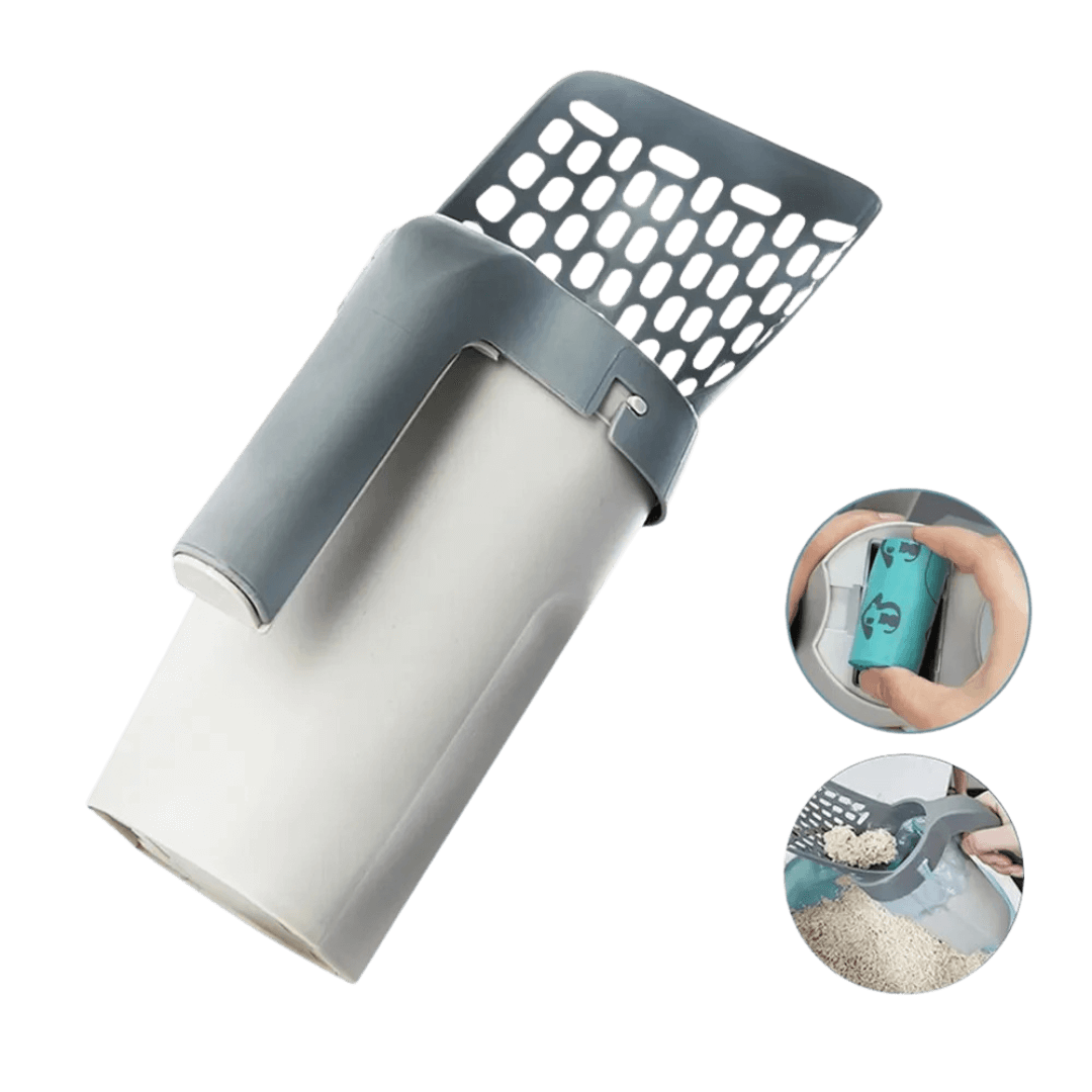 ScooperPro®: Pala de Arena 3 en 1 para Gatos