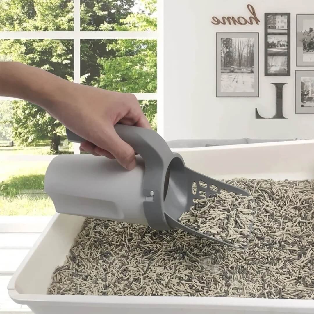 ScooperPro®: Pala de Arena 3 en 1 para Gatos