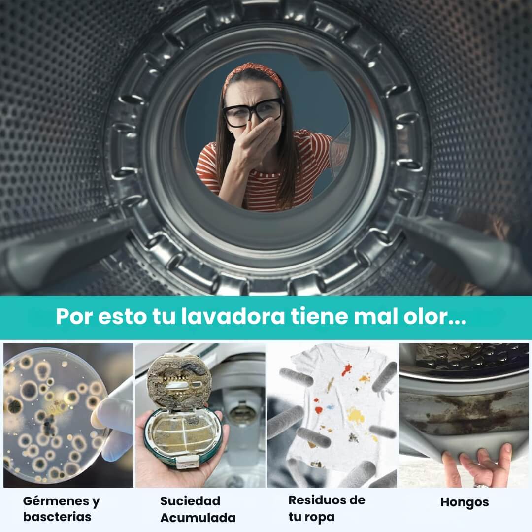 CleanMax: Manten tu lavadora Limpia y Libre de bacterias