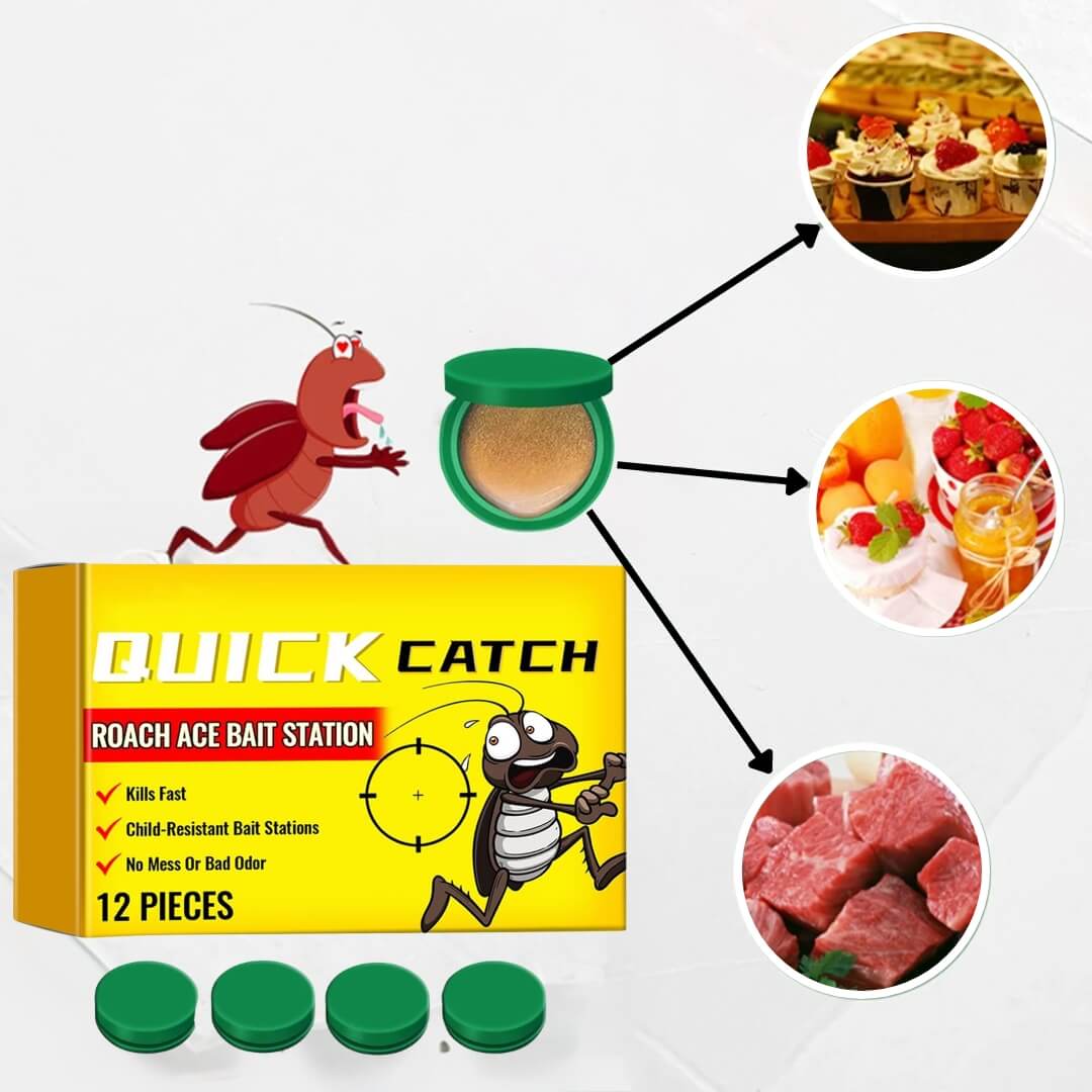 QuiCatch™: Cebo 100% Efectivo para Exterminar Cucarachas