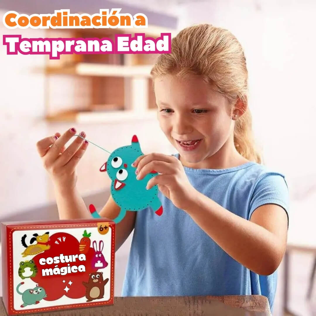 Kit de Costura Mágica para Niños