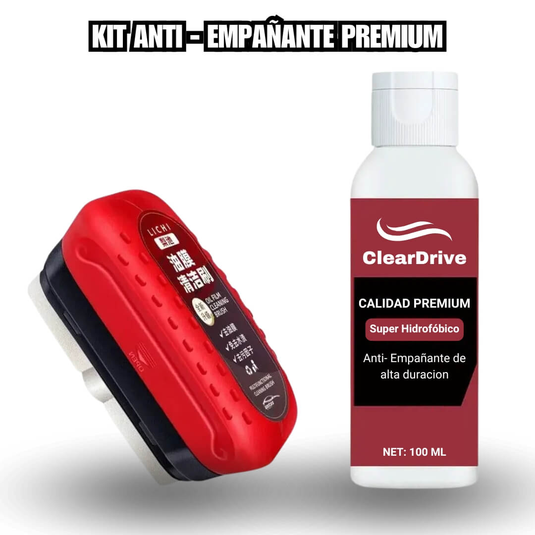 ClearDrive: Kit Anti-Empañante Premium