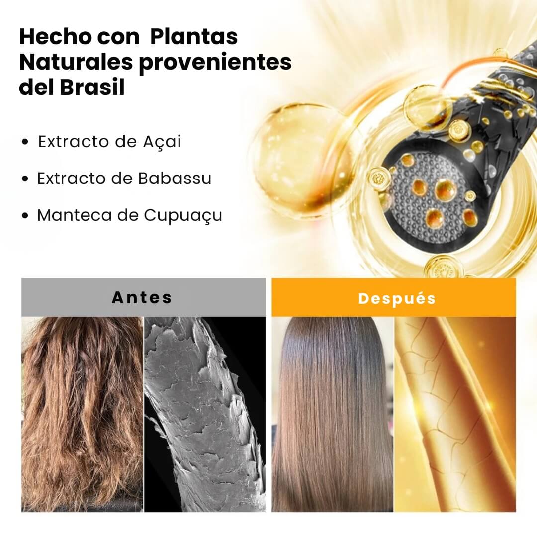 Mascarilla Reparadora Brasileña con Keratina