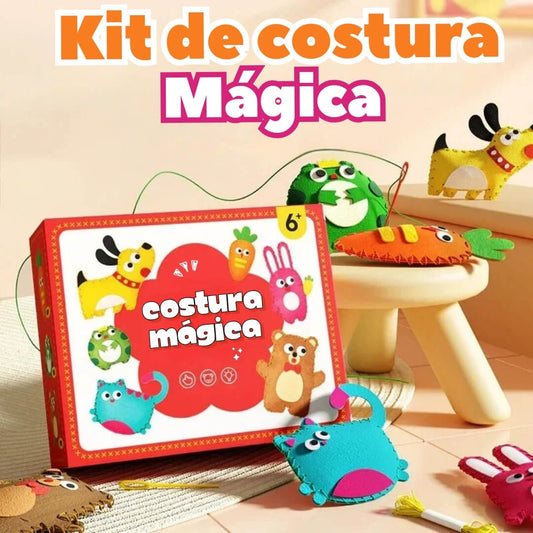 Kit de Costura Mágica para Niños