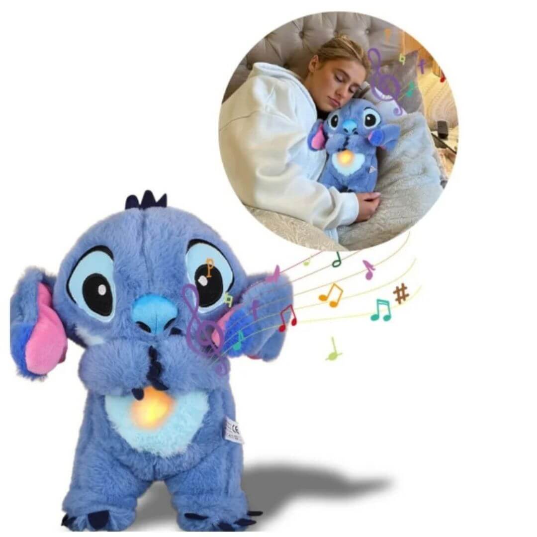 Stitch: Peluche que respira anti-ansiedad