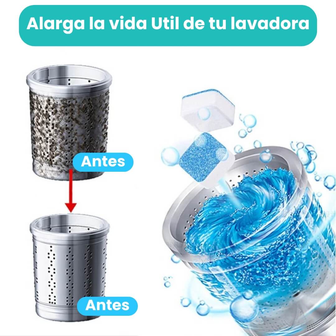 CleanMax: Manten tu lavadora Limpia y Libre de bacterias
