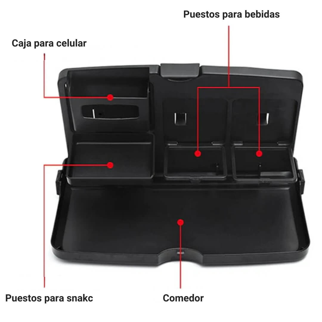 ZoneTech: Mesa Antiderrames para Carro