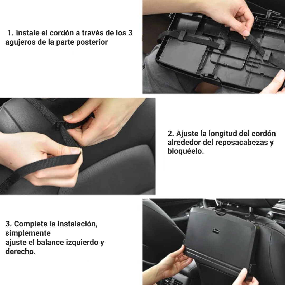 ZoneTech: Mesa Antiderrames para Carro