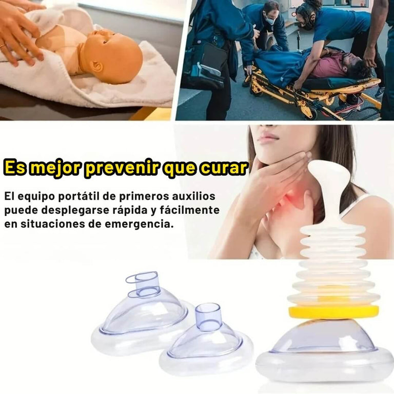 LifeVac: Kit Mascara de emergencia Anti-asfixia
