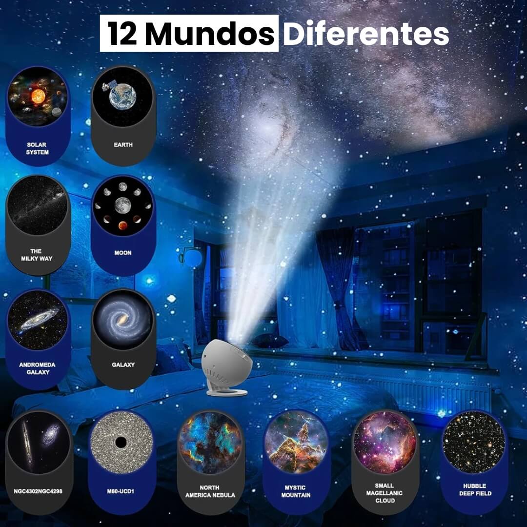 StarScape: Proyector Estelar 12 en 1