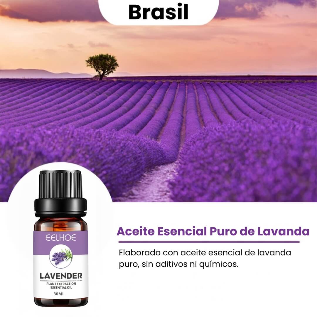 Aceite Esencial de Lavanda: Sueño tranquilo y reparador para tu bebé.