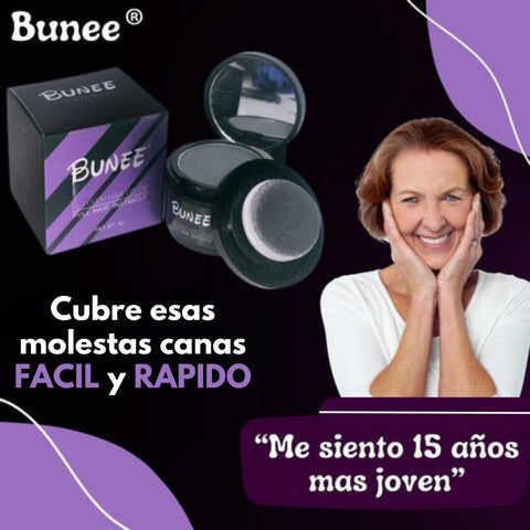 BUNEE HAIRLINE: ADIOS A LAS CANAS Y LAS RAICES VISIBLES