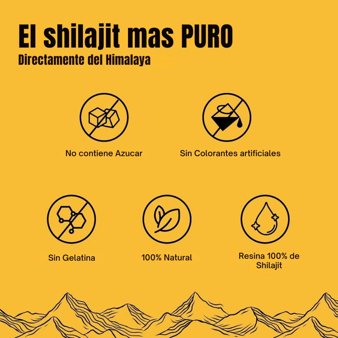 Bodywise®: Gomitas de Shilajit Puras del Himalaya