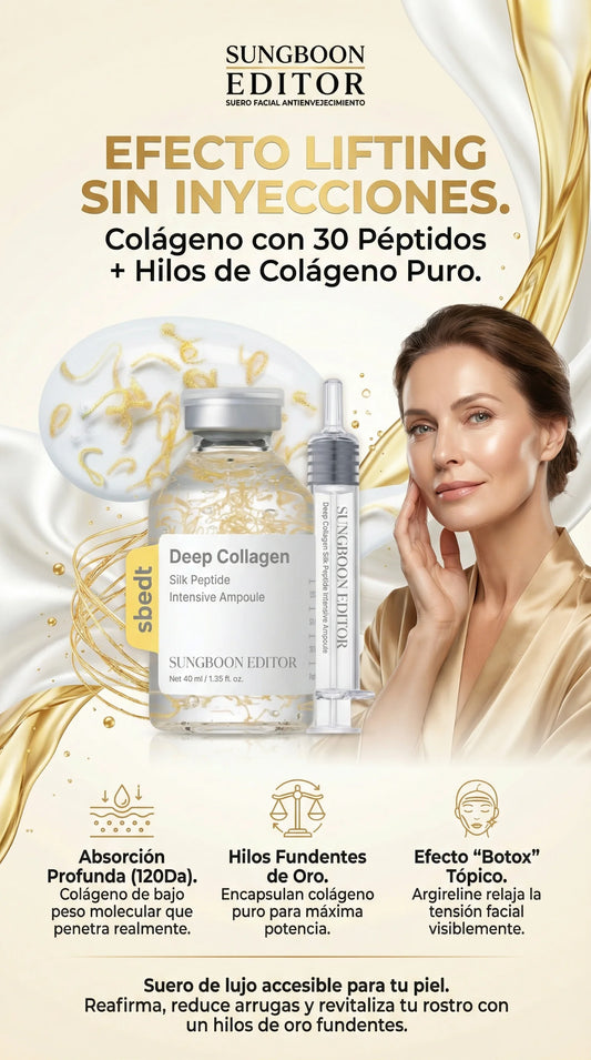 Sungboon: Colageno con 30 peptidos + Hilos de colageno puro