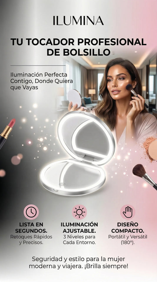 ILUMINA: Tocador profesional de bolsillo