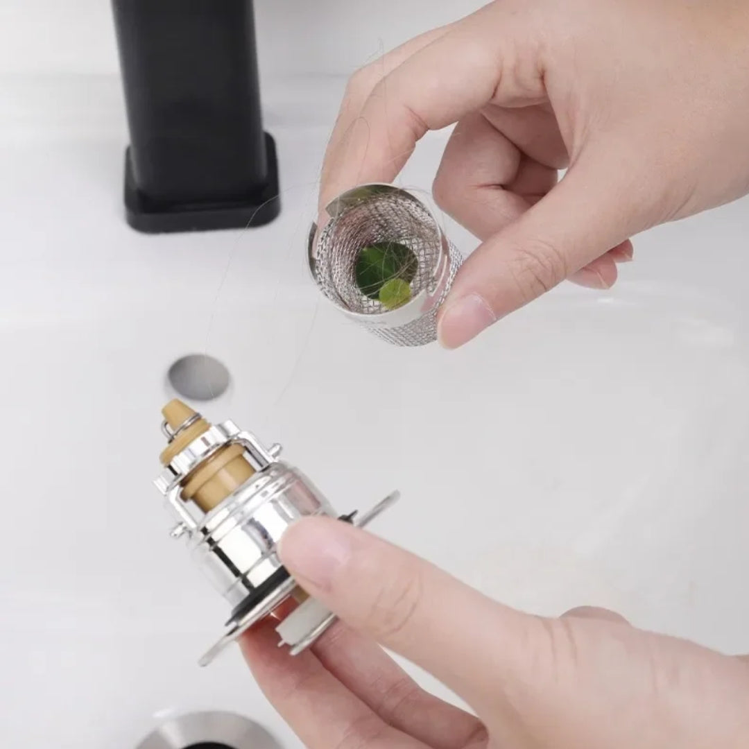 Filtro de Acero Inoxidable: Aisla olores y previene las cucarachas
