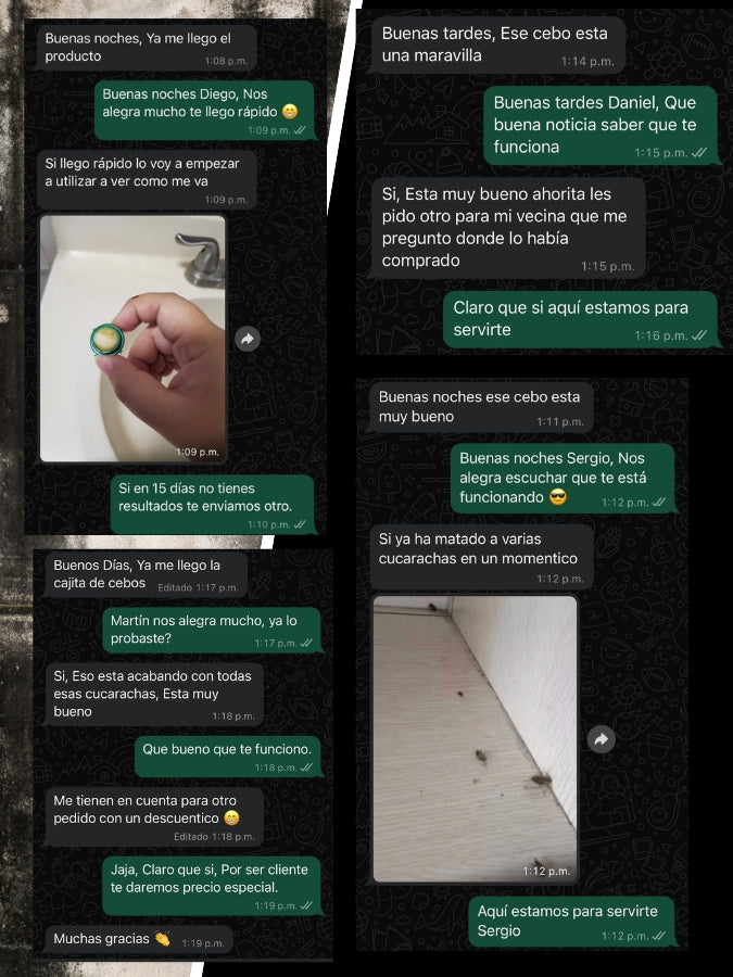 Quick Catch™: Cebo 100% Efectivo para Exterminar Cucarachas