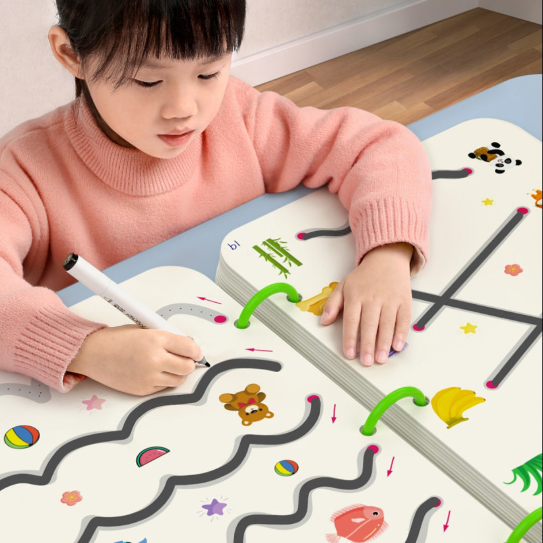 Libro Interactivo: Trazos Inteligentes para Pequeños Genios