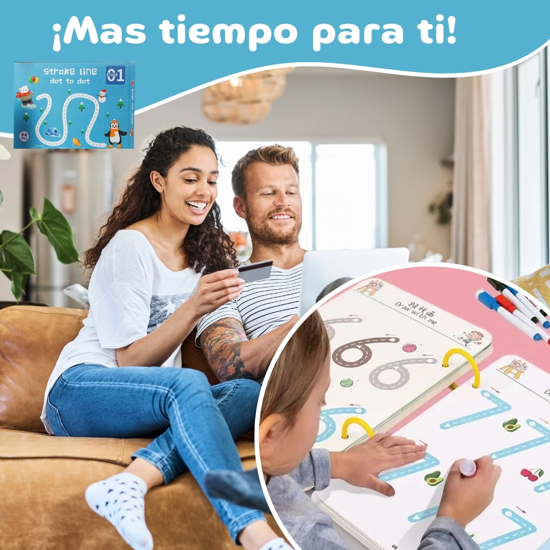Libro Interactivo: Trazos Inteligentes para Pequeños Genios