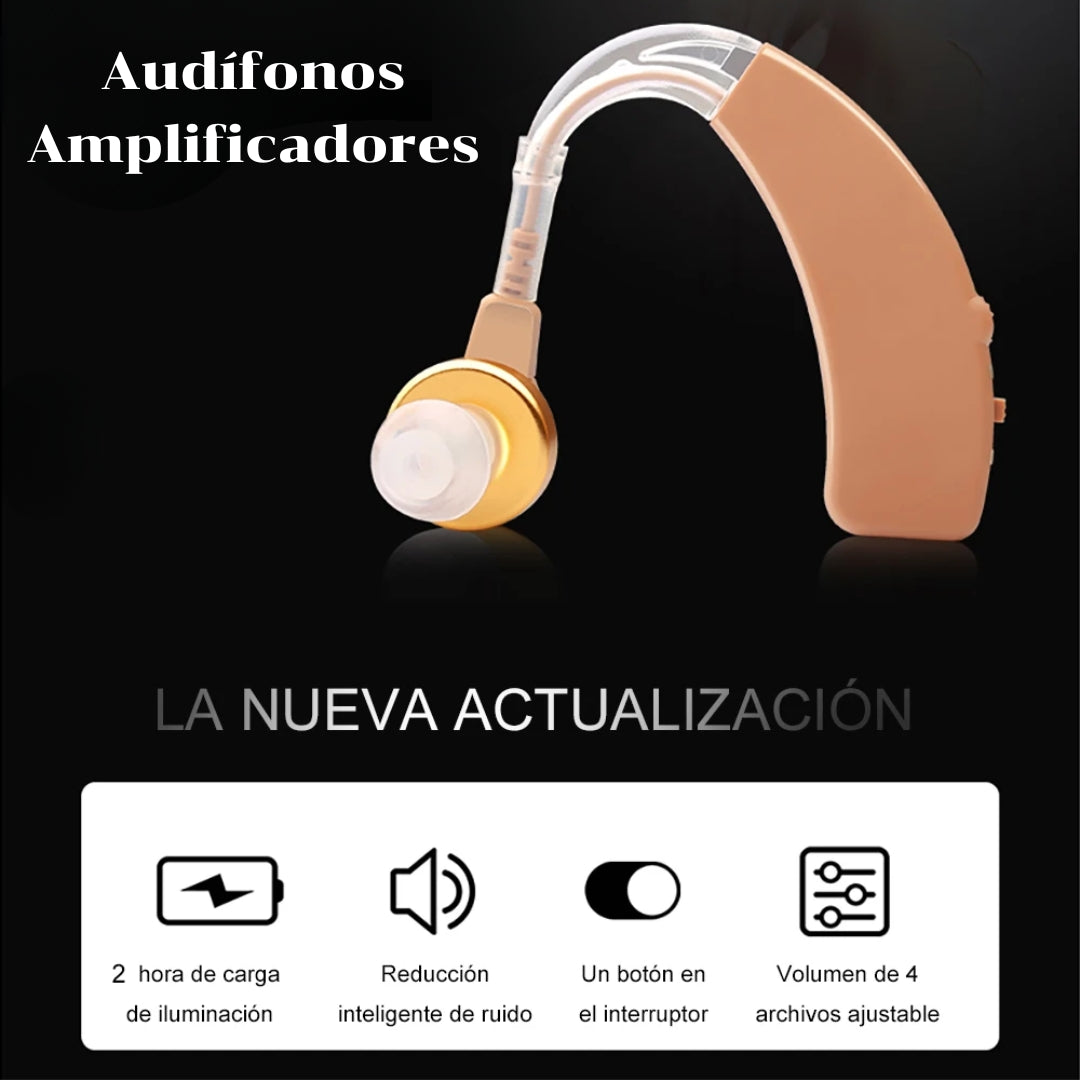 Amplificador de sonido l Audífono Ultra cómodo