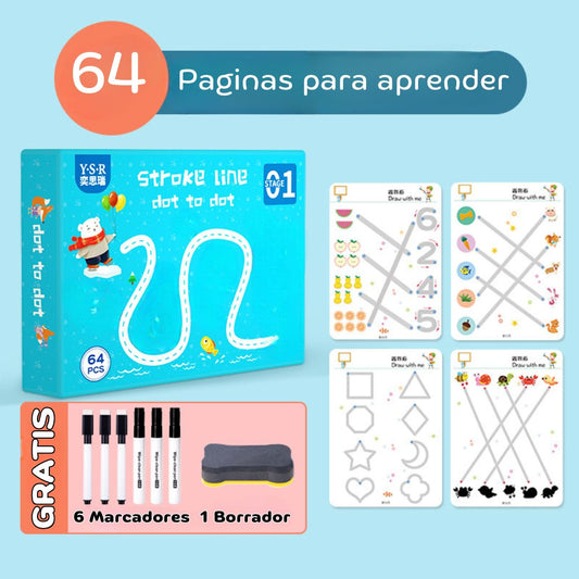 Libro Interactivo: Trazos Inteligentes para Pequeños Genios