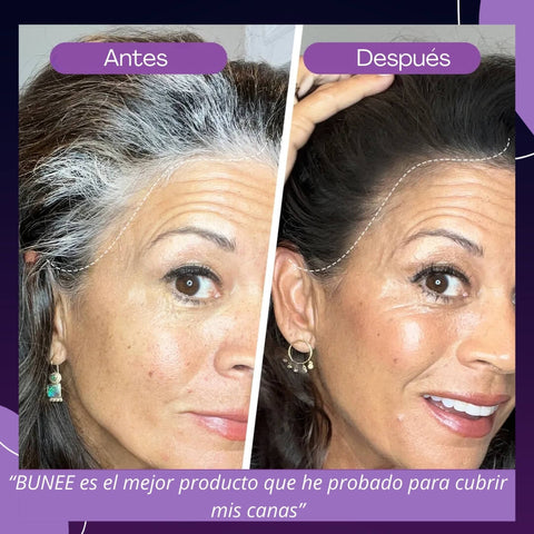 BUNEE HAIRLINE: ADIOS A LAS CANAS Y LAS RAICES VISIBLES